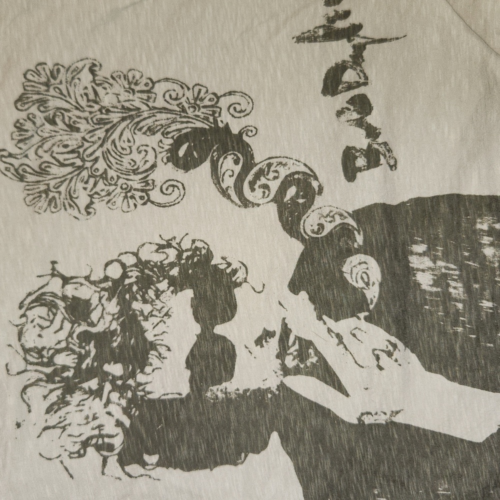 New Magnolia Pearl Bard T Bob Dylan Band Sketch Top 379 Lilac Water Tee T-Shirt - Picture 17 of 17
